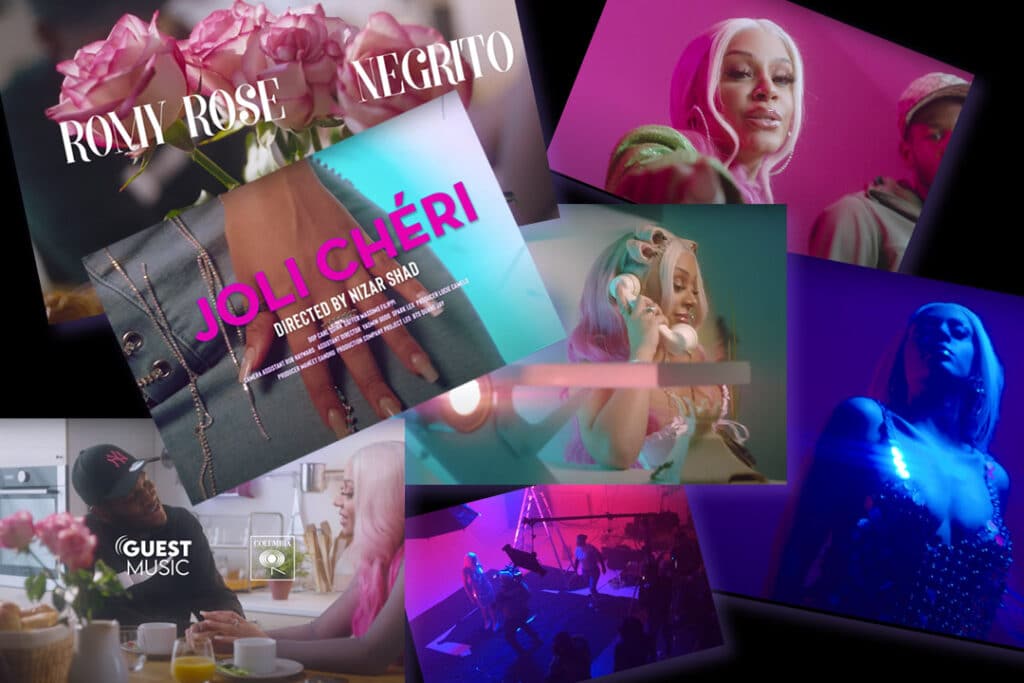 extraits du clip de Romy Rose