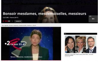 Le documentaire intitulé "Bonsoir mesdames, mesdemoiselles, messieurs..." produit par Mon Voisin Productions et Ina.fr fut tourné au Studio Paris Images.
Le réalisateur Benoit Gautier a fait revivre la formidable épopée des annonceuses de programmes, les speakerines, à travers de formidables interviews et images d'archives.