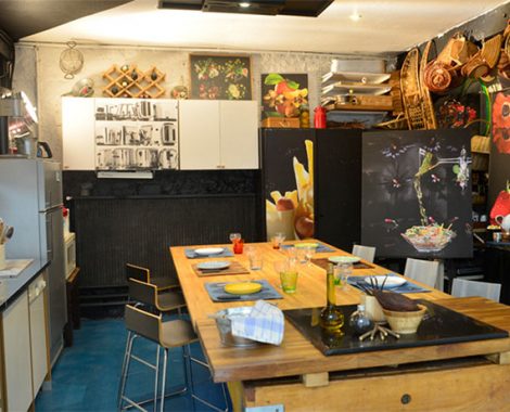 studio de location à Paris cuisine