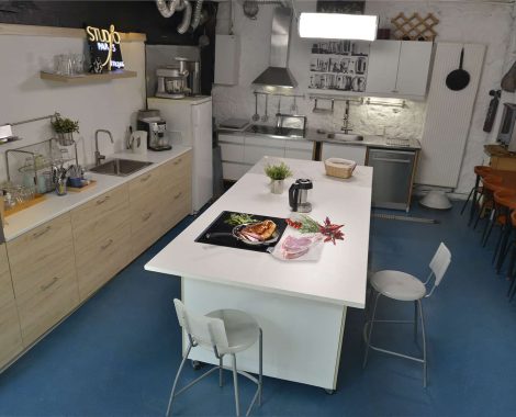 La cuisine est un espace convivial