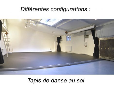 Tapis de danse au sol